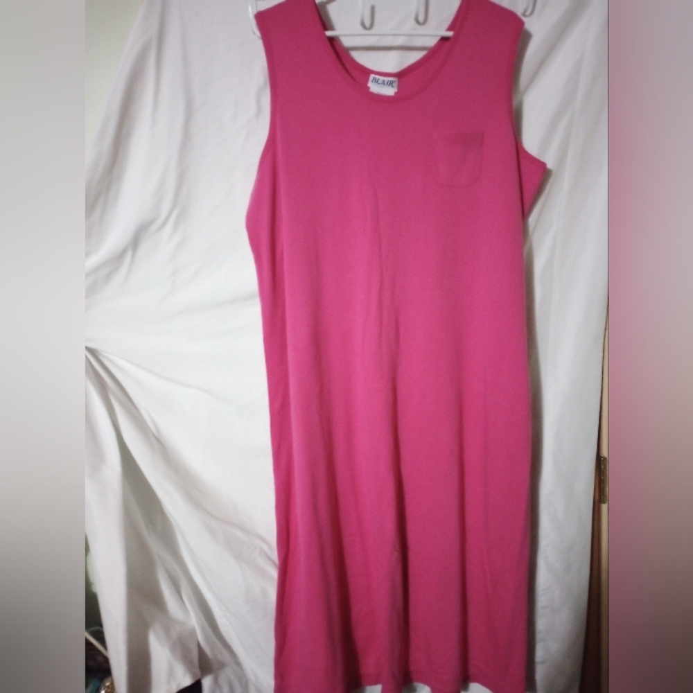 Pink Sleeveless Dress